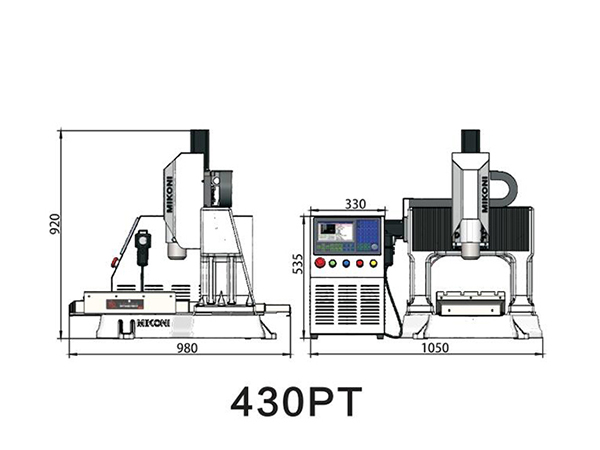 430PT系列台式小型加工中心