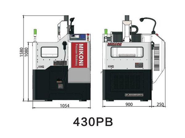 430PB系列半罩精雕机